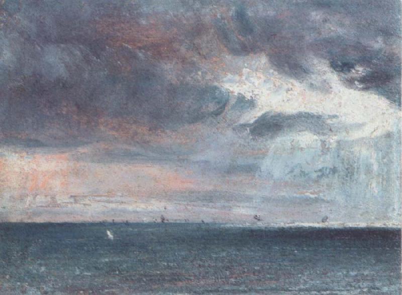 John Constable A storm off the coast of Brighton Germany oil painting art